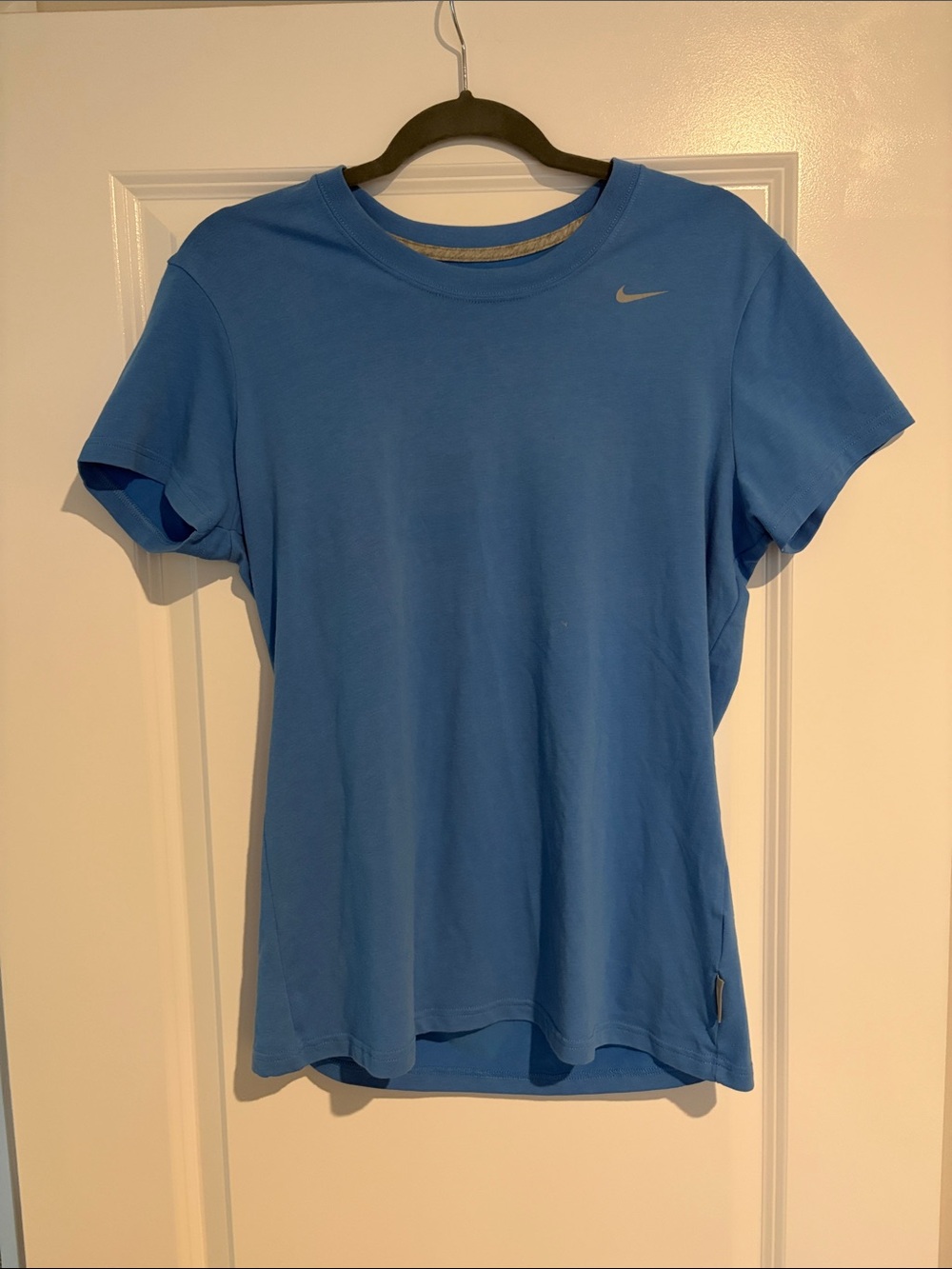 Nike Light Blue Short Sleeve Crew Neck Tee